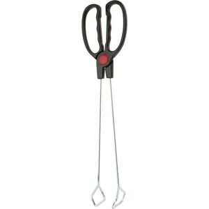 BBQ Szczypce STALOWE do grilla grillowania obracania serwowania 35,5 cm