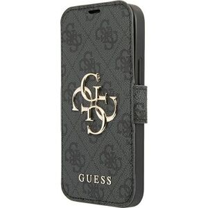 Guess Guess GUBKP13L4GMGGR iPhone 13 Pro / 13 6,1" szary/grey book 4G Big Metal Logo