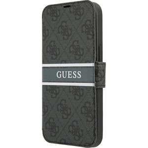 Guess Guess GUBKP13S4GDGR iPhone 13 mini 5,4" szary/grey book 4G Stripe