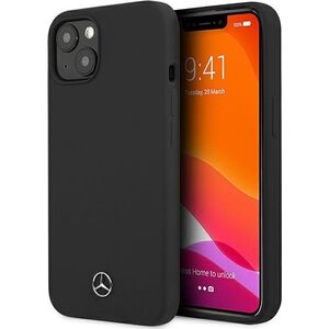 Mercedes Mercedes MEHCP13SSILBK iPhone 13 mini 5,4" czarny/black hardcase Silicone Line