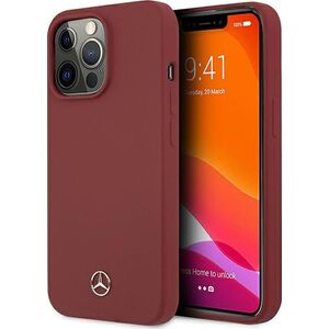 Mercedes Mercedes MEHCP13XSILRE iPhone 13 Pro Max 6,7" czerwony/red hardcase Silicone Line