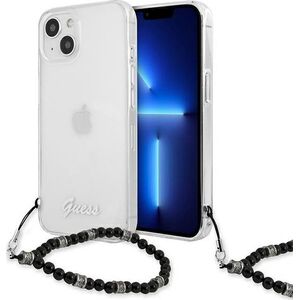 Guess Guess GUHCP13SKPSBK iPhone 13 mini 5,4" Transparent hardcase Black Pearl