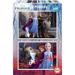 Educa Puzzle 2x100 Kraina Lodu II G3