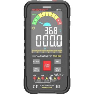 Habotest Cyfrowy multimetr uniwersalny HT116 True RMS, NCV