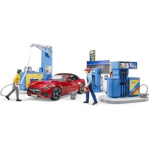 Bruder BRUDER bworld petrol station with washing area - 62111