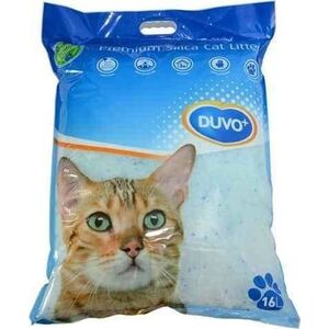Żwirek dla kota Duvo+ Silica Premium Bezzapachowy 16 l