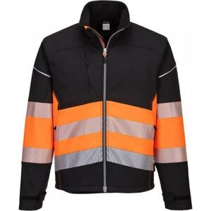 Portwest KURTKA OSTRZEGAWCZA SOFTSHELL PW375BKO ROZMIAR XL