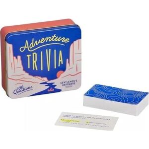 Gentlemens Hardware Gra kempingowa Adventure Trivia w puszce