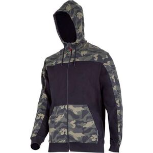 Lahti Pro Bluza z kapturem i suwakiem moro ziel.-czar., "m", ce, lahti