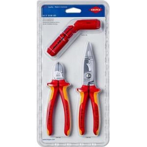 Knipex Zestaw narzędzi do prac elektroinstalacyjnych 340 mm 00 31 30 BK V01 (00 31 30 BK V01)