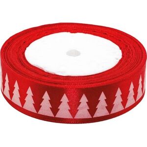 BREWIS Wstążka satynowa BREWIS Boże Narodzenie 25mm x 22m kolor 1 Brewis