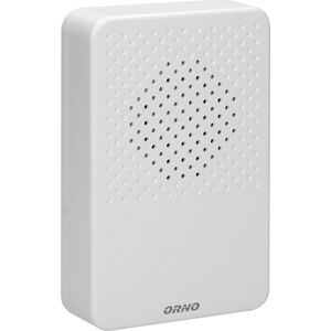 Orno Dzwonek przewodowy elektroniczny jednotonowy LARK MAXI AC, 230V, biały