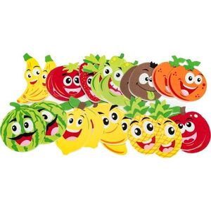 BREWIS Naklejki z pianki PVC47 Owocowe buźki Brewis