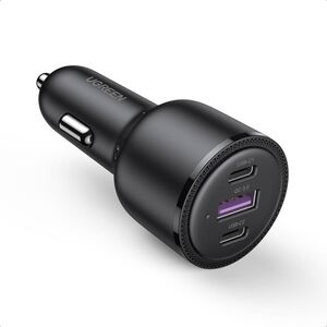 Ładowarka Ugreen CD239 1x USB-A 2x USB-C 5 A  (UGR1195BLK)