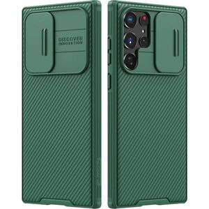 Nillkin Etui Nillkin CamShield Pro do Samsung Galaxy S22 Ultra (Ciemnozielone) uniwersalny