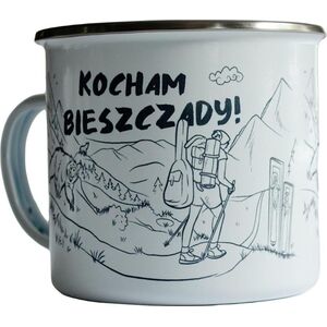 travelset Kubek emaliowany - Kocham Bieszczady! (441952) - 5907751196271