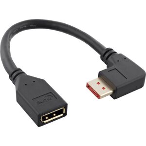 Kabel InLine DisplayPort - DisplayPort 0.15m czarny (17159R)
