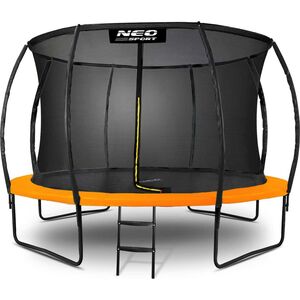 Trampolina ogrodowa Neo-Sport NS-12C201 z siatką wewnętrzną 12.5 FT 374 cm