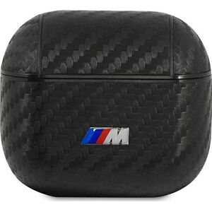 BMW Etui ochronne Pu Carbon M Collection do AirPods 3 czarne