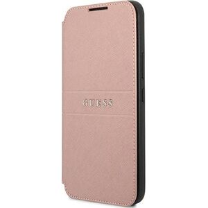 Guess Guess GUBKS22MPSASBPI S22+ S906 różowy/pink book Saffiano Stripes