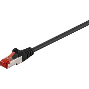 MicroConnect F/UTP CAT6 25m Black LSZH,