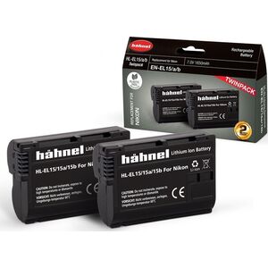 Akumulator Hahnel Hähnel Battery Nikon HL-EL15HP Twin Pack