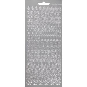 Focus Focus Stickers Silver Letters Design 2