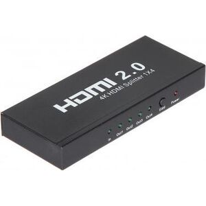 System przekazu sygnału AV ROZGAŁĘŹNIK HDMI-SP-1/4-2.0