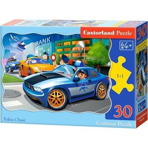 Castorland Puzzle 30 Police Chase CASTOR