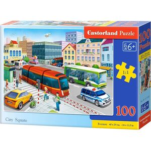 Castorland Puzzle 100 City Square CASTOR