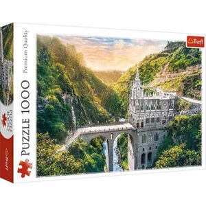 Trefl Puzzle 1000 Sanktuarium Las Lajas, Kolumbia TREFL