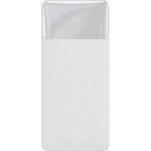 Powerbank Baseus Bipow Digital Display 15W 10000mAh Biały