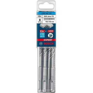 Wiertło Bosch Bosch Powertools SDS plus-7X 8x100x165mm 10pcs - 2608900167 EXPERT RANGE