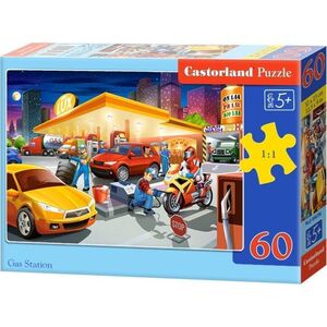 Castorland Puzzle 60 Gas Station CASTOR
