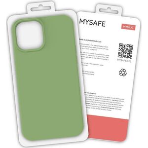 Mysafe MYSAFE ETUI SILIKONOWE IPHONE 12 PRO MAX PISTACJA PUDEŁKO