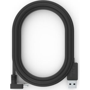 Kabel USB Huddly USB-C - USB-A 5 m Czarny (7090043790368)