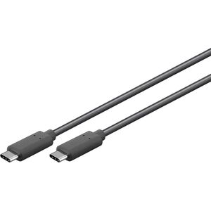 Kabel USB MicroConnect USB-C - USB-C 3 m Czarny (USB3.1CC3)