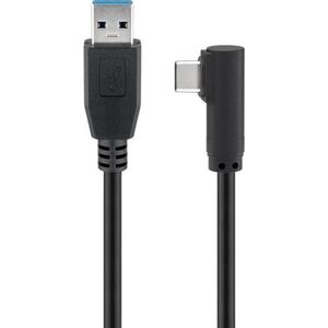Kabel USB MicroConnect USB-A - USB-C 3 m Czarny (USB3.1CA3A)