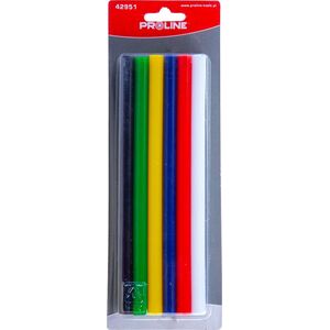 Wkłady klejowe Pro-Line 8 mm x 100 mm zestaw kolorów 12 szt. 42953