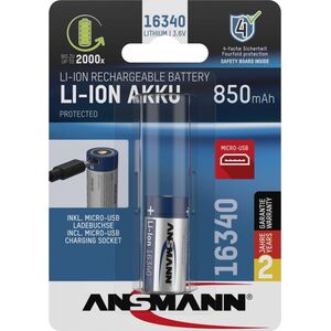 Ansmann Akumulator 16340 850mAh 1 szt.