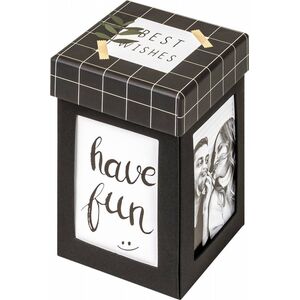 Walther Walther Photo Gift Box Surprise 8,5x8,5x13,5 black FB280B