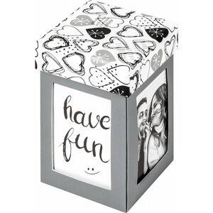 Walther Walther Photo Gift Box Surprise 8,5x8,5x13,5 grey FB280D