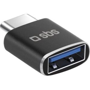 SBS Mobile SBS USB-C zu USB Adapter, schwarz