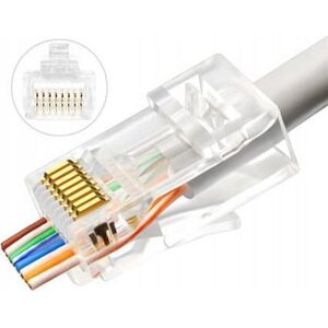 Lanview RJ45 UTP plug Cat6 for