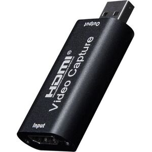 Adapter USB MicroConnect USB - HDMI Czarny  (MC-GEN-CH)
