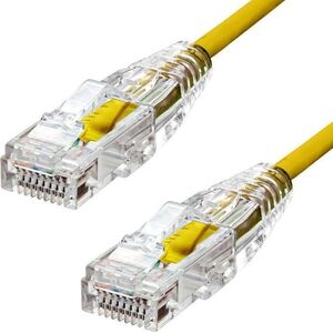 ProXtend ProXtend Slim U/UTP CAT6A LSZH AWG 28 Yellow 3M