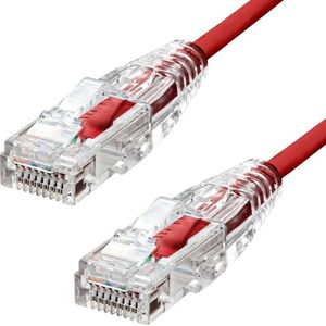 ProXtend ProXtend Slim U/UTP CAT6 LSZH AWG 28 Red 3M