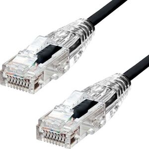 ProXtend ProXtend Slim U/UTP CAT6 LSZH AWG 28 Black 30CM