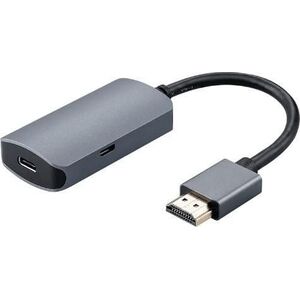 Adapter USB MicroConnect USB-C - HDMI Szary  (HDMIUSB3.2)