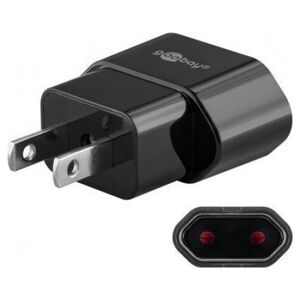Goobay Adapter sieciowy US/Japonia, czarny